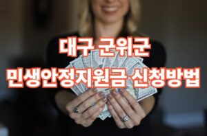 대구 군위군 민생안정지원금