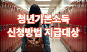 경기도 청년기본소득 신청방법 대상