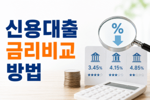 신용대출 금리비교